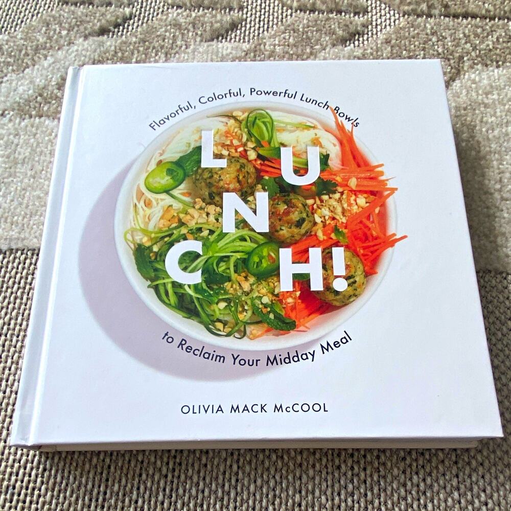 Lunch! Hardcover Cookbook by Olivia Mack McCool (Cooking, Lunch)